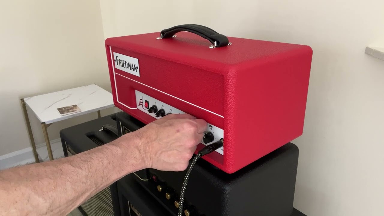 Friedman JEL-20 and Friedman Pink Taco V2 demo using 2024 Gibson Les Paul R9