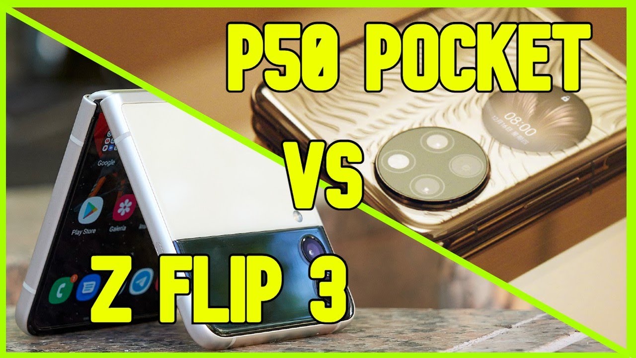 GALAXY Z FLIP 3 VS HUAWEII P50 POCKET: La comparativa de los plegables tipo concha