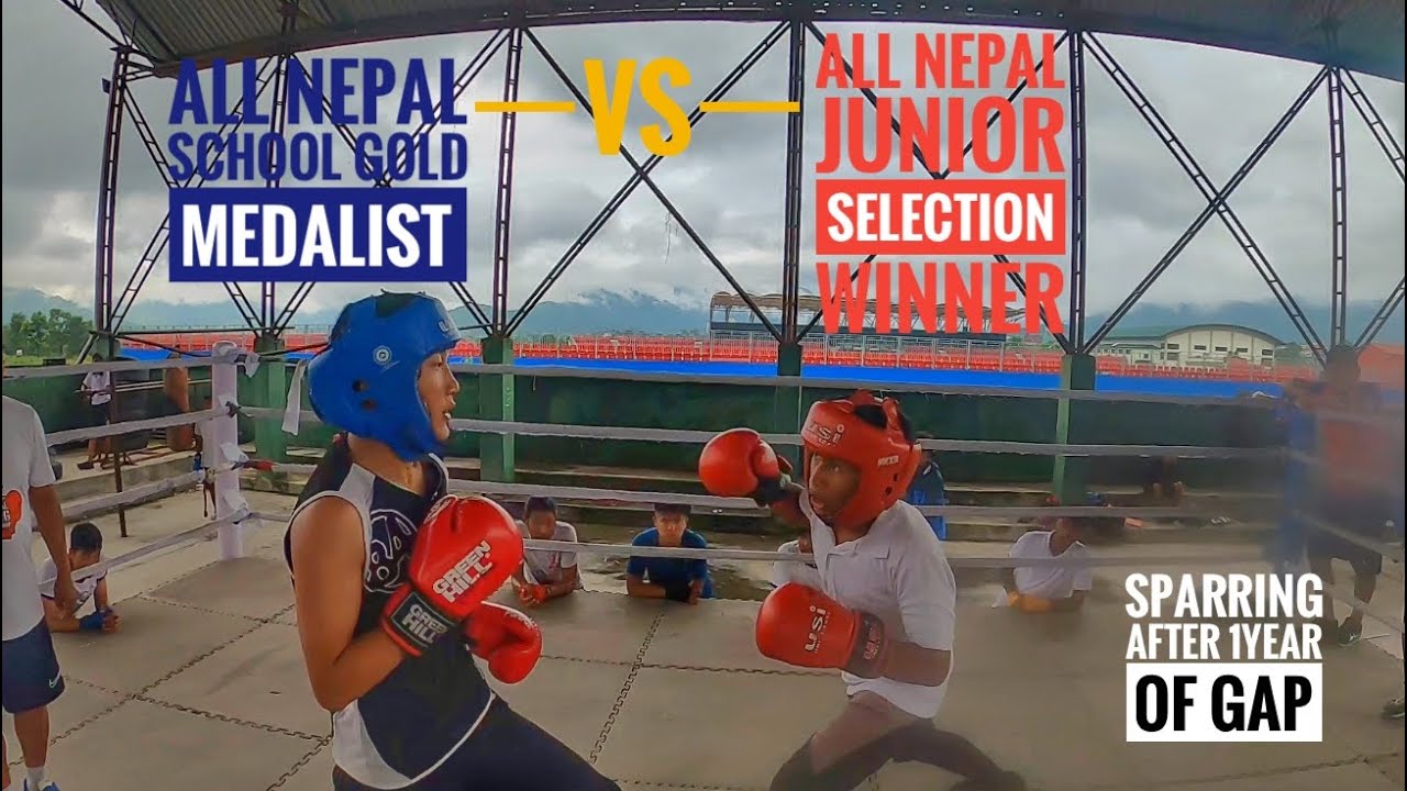 Sahil Limbu VS Madan Hamal | Sparring #boxingtraining
