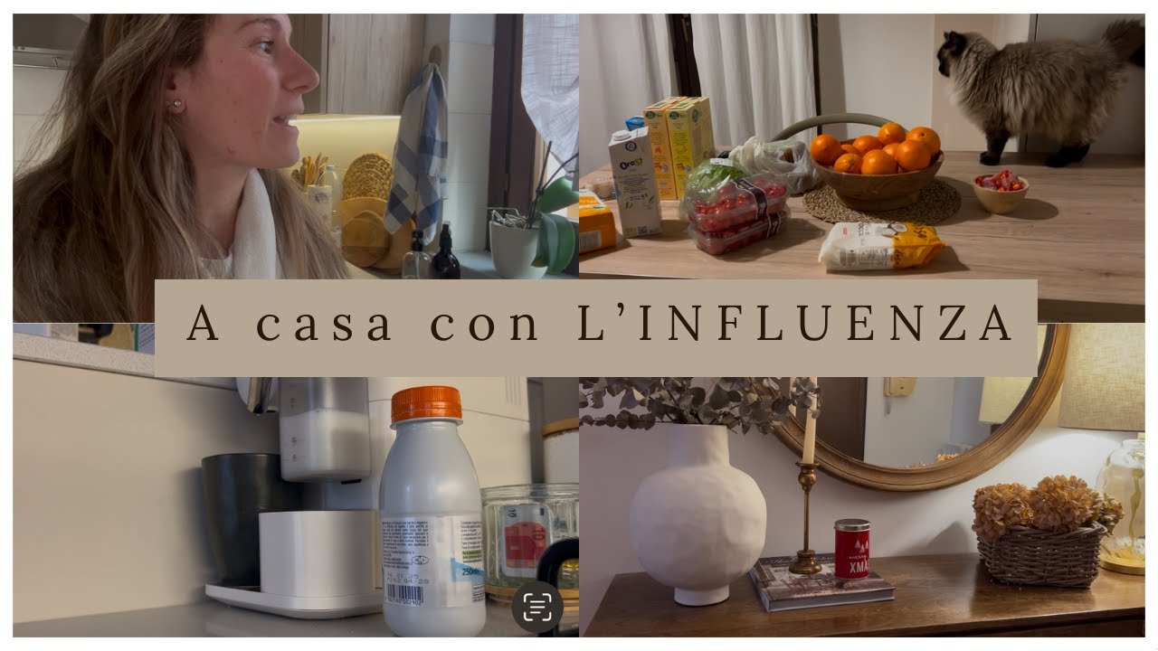 A CASA CON L'INFLUENZA | Ho tolto le decorazioni di Natale