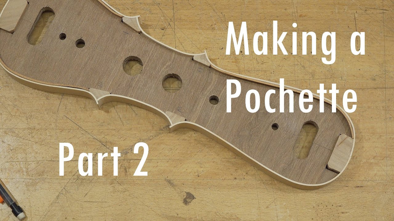 Making a Pochette - Part 2 - The blocks, ribs & linings