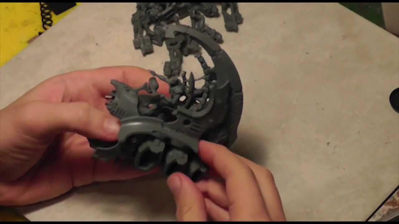 How to Assemble Warhammer 40k Necron Ghostark/Doomsday ark with magnets
