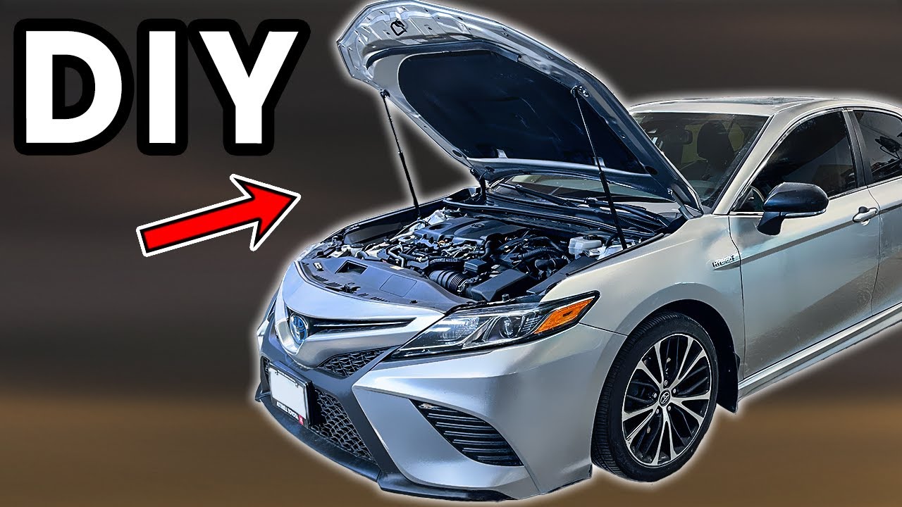 How To Open And Close The Hood - Toyota Camry [2018-2024]