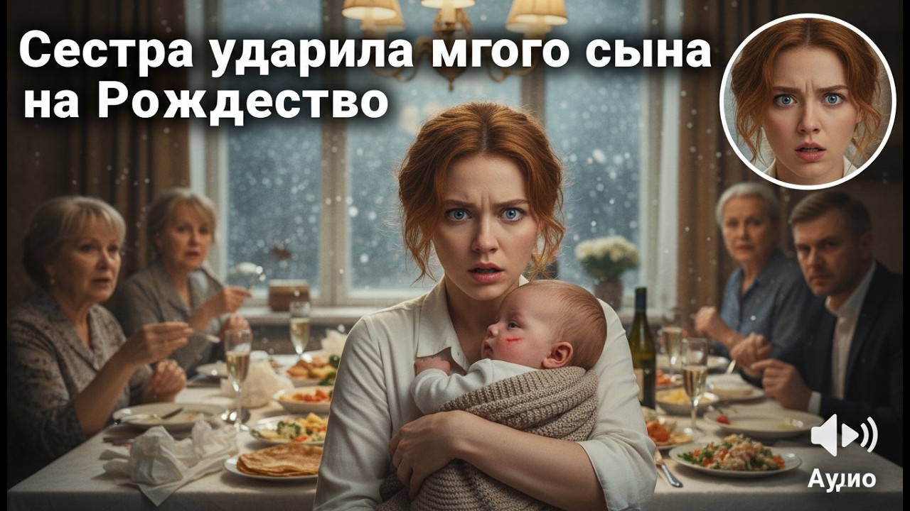 Сестра ударила моего младенца за рождественским ужином — молчание семьи всё уничтожило