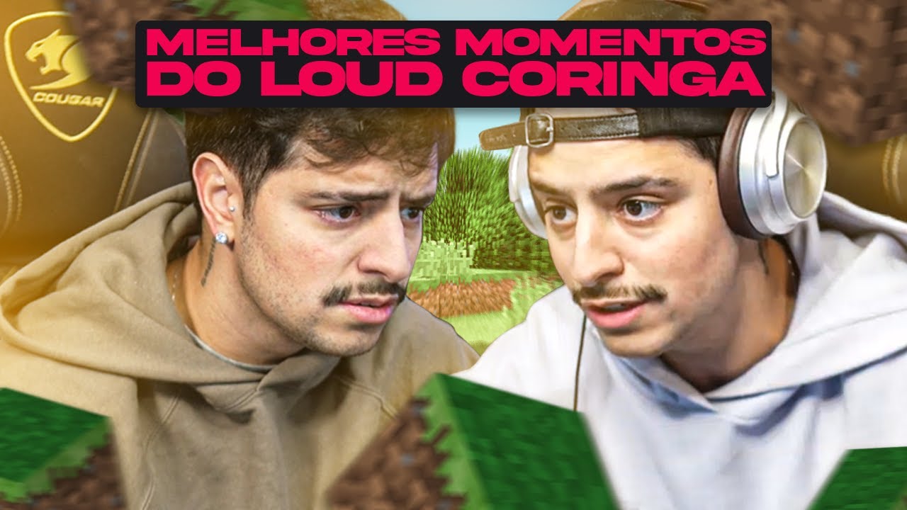 LOUD CORINGA NO MINECRAFT - MELHORES MOMENTOS