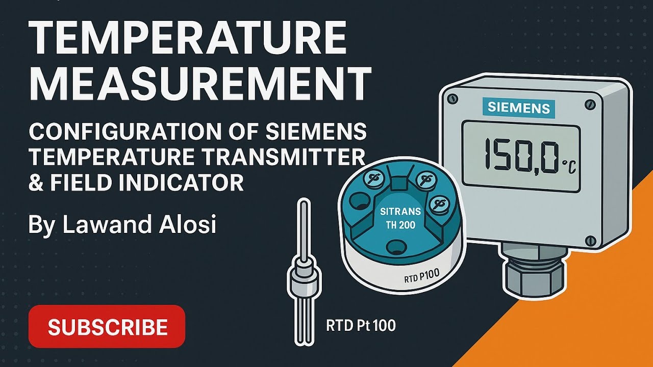 Configuration of SIEMENS temperature Transmitter and Field Indicator