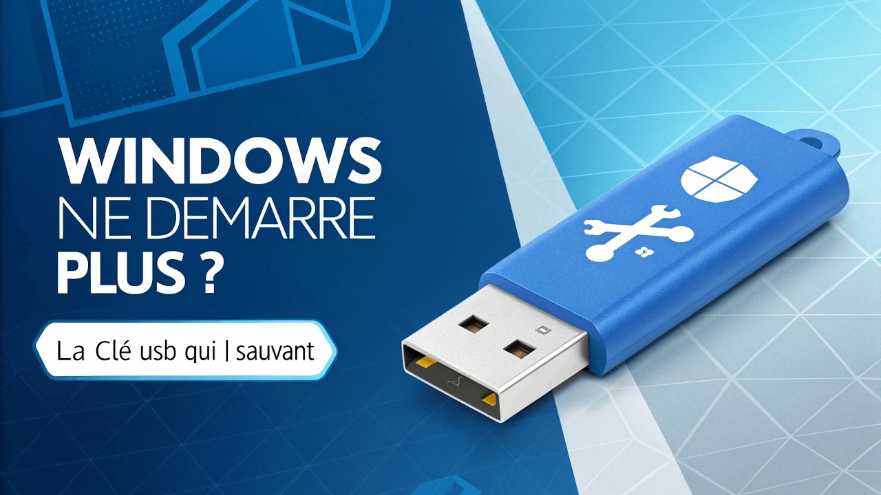 Créer un Lecteur de Récupération Windows 11 sur Clé USB (Tutoriel Complet)