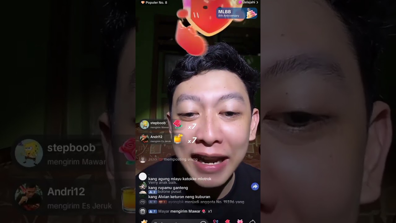Live tiktok eri pras Live tiktok eripras3_ eripras live tiktok lucu