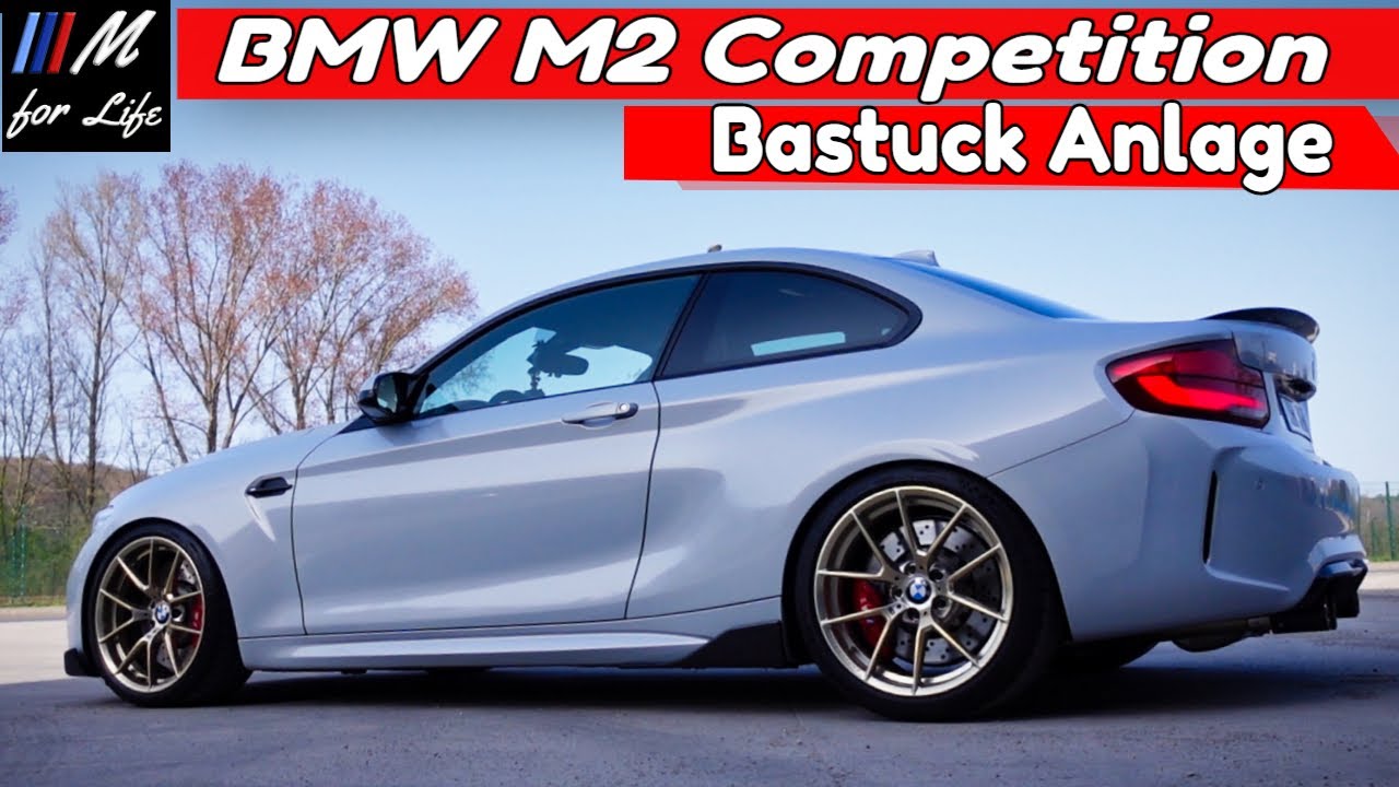 BMW F87 M2 Competition Bastuck | 410 PS | M-Performance Lenkrad u. Felgen | KW V3 😍