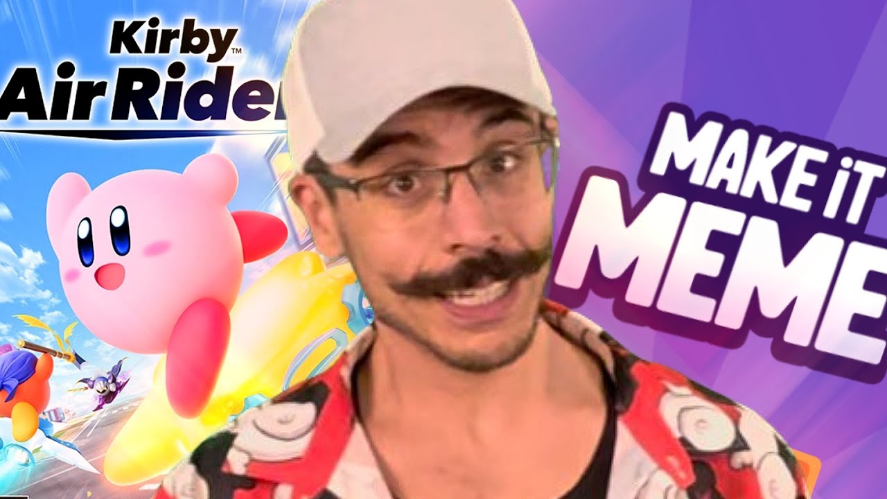 I SPENT 75 BUCKS ON A KIRBY GAME? (Kirby Air Riders) | Make it Meme After!