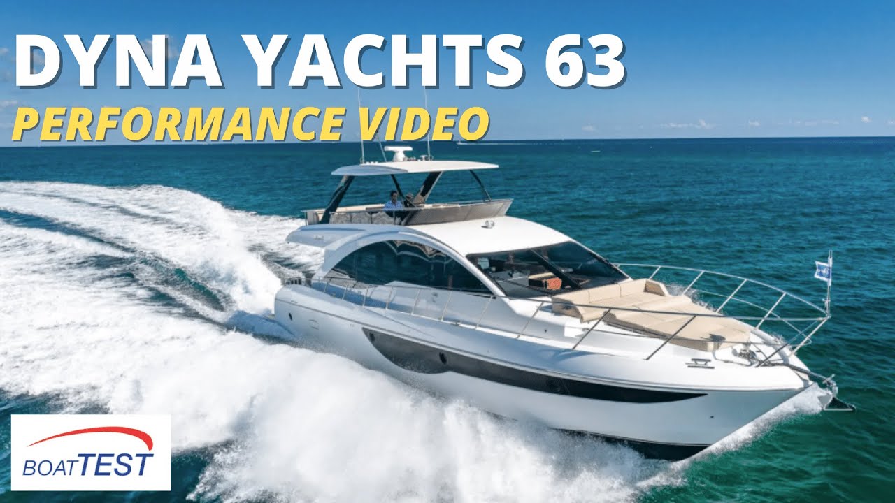 Dyna Yachts 63 (2022) - Test Video by BoatTEST.com