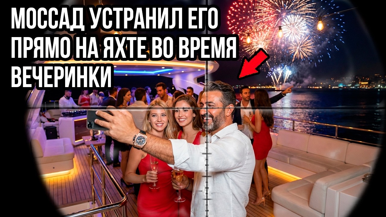 Как Моссад Устранил Главного Торговца Оружием Хезболлы на Яхт-Вечеринке в Бейруте Одним Выстрелом