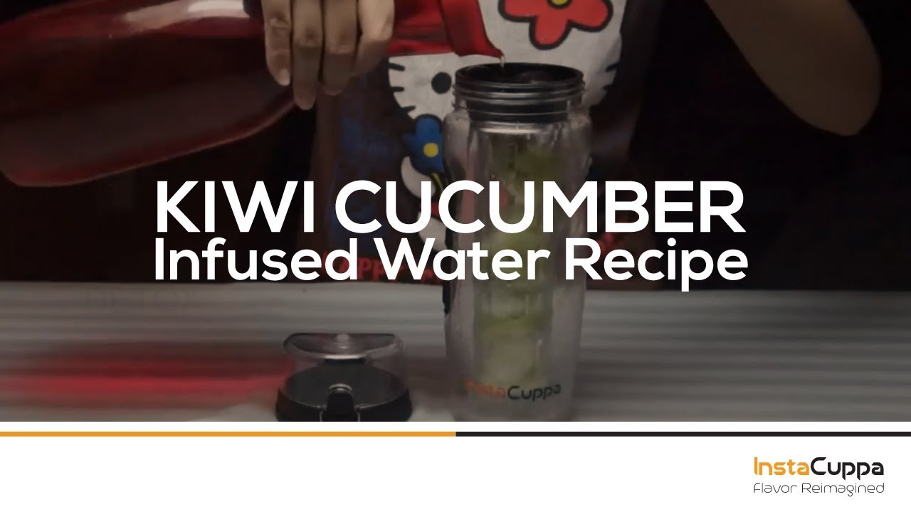 Kiwi Cucumber Infused Water Recipe (Easy Detox Water)