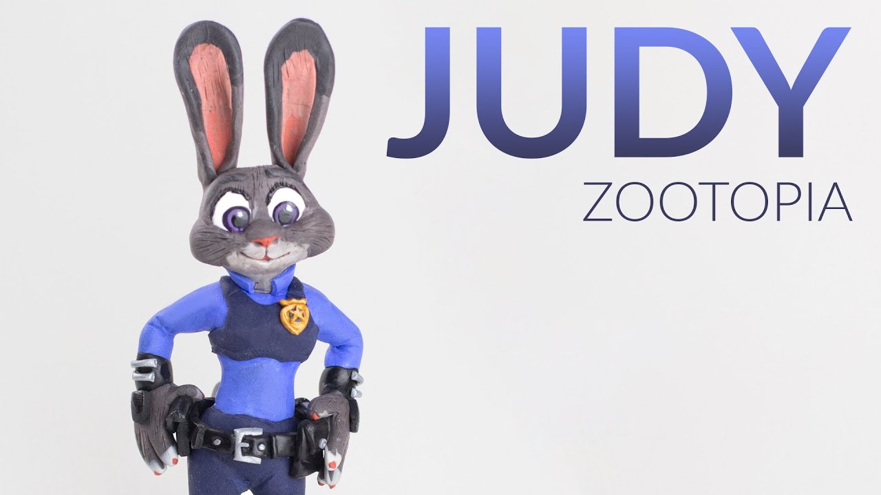 JUDY HOPPS (Zootopia) – Polymer Clay Tutorial