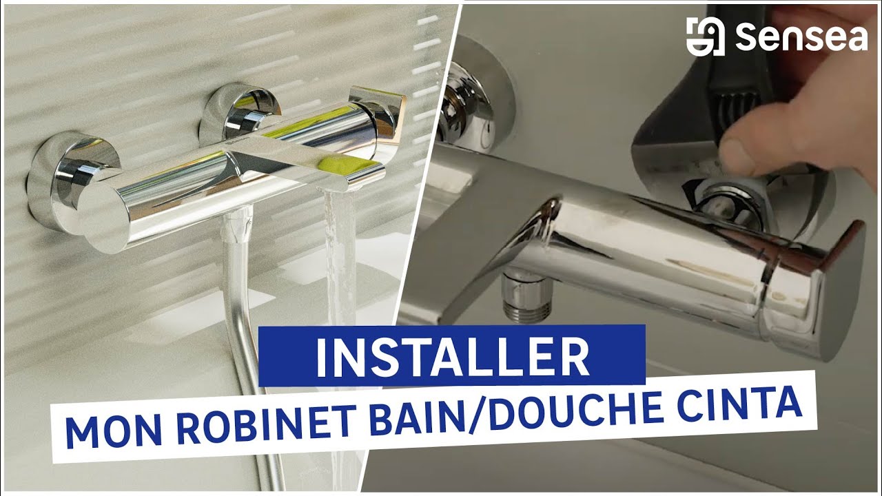 🛠 TUTO : Comment installer mon robinet bain/douche CINTA?