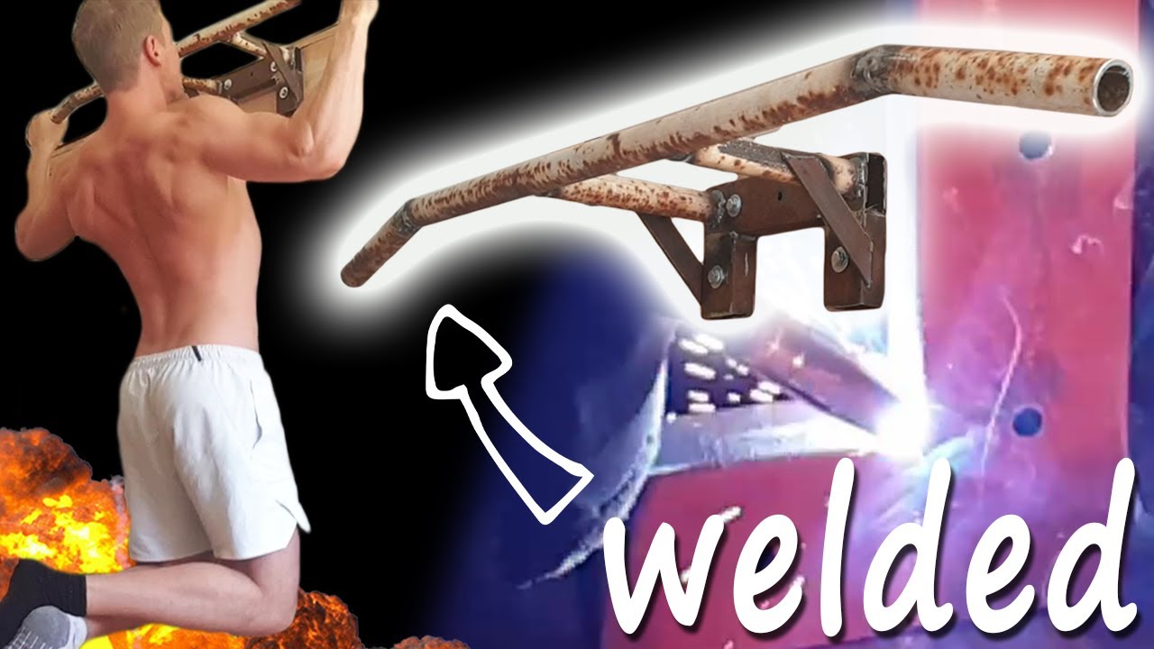Building and Testing a DIY Welded Pullup Bar for Home Fitness Workout