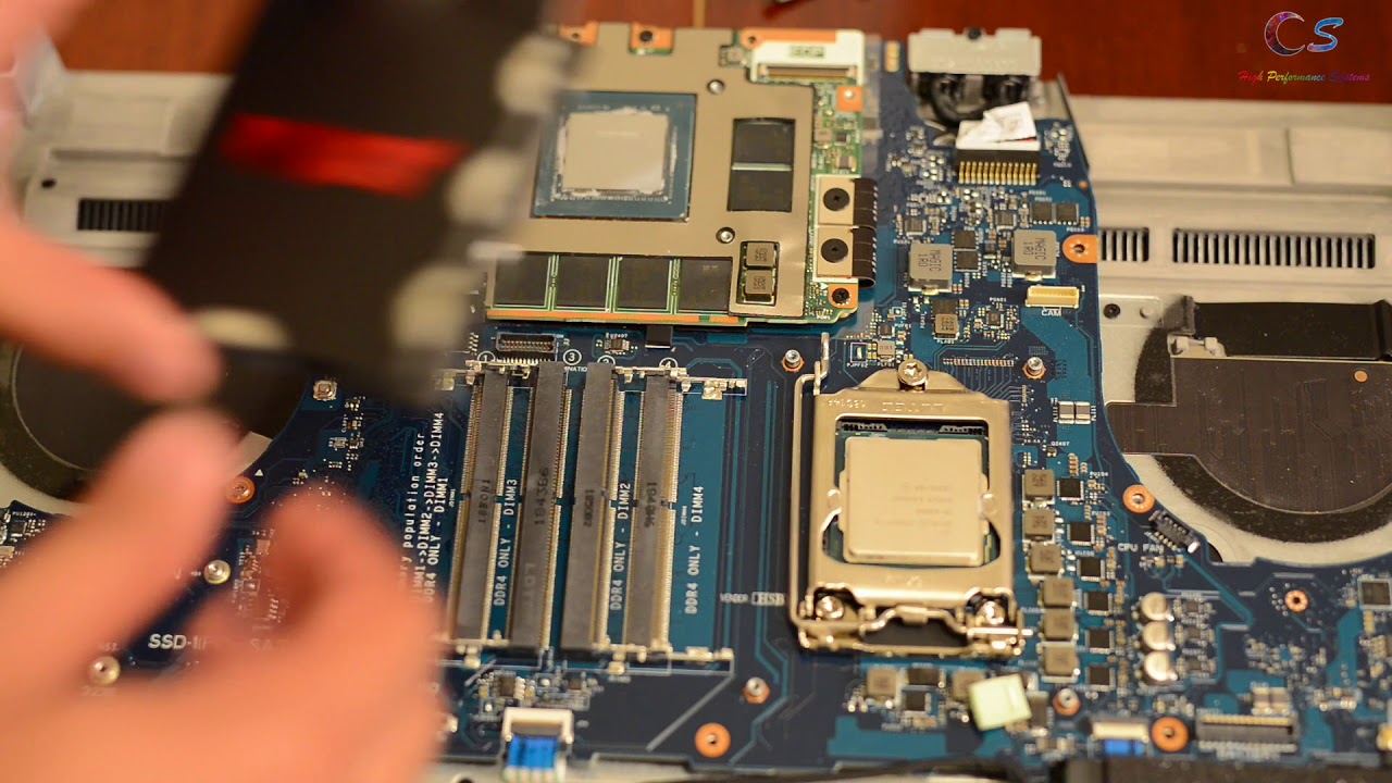 Alienware Area-51m Disassembly & Repaste