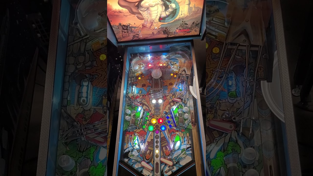 Excalibur Pinball Machine Gameplay