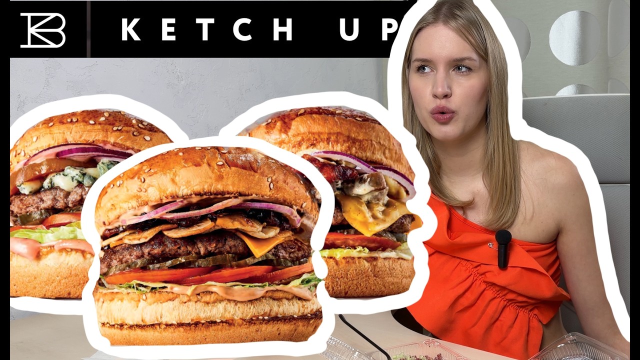 KETCH UP. Проверяем БУРГЕРЫ на вкус. Обзор