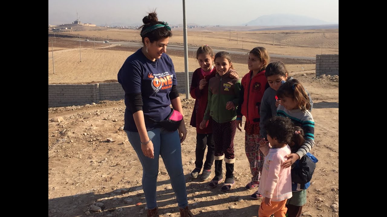 IRAQ: As the winter is approaching Khalsa Aid is helping the Yezidi families