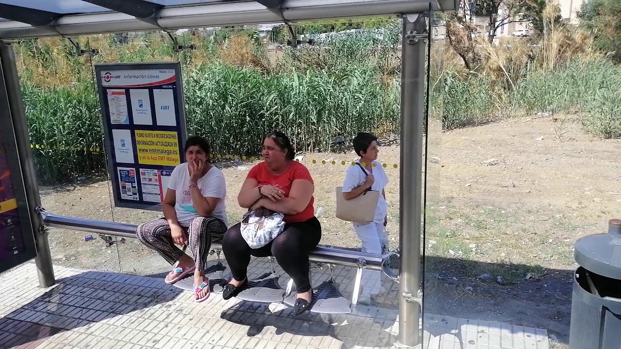 Bus trip from Malaga to Coin Spain...