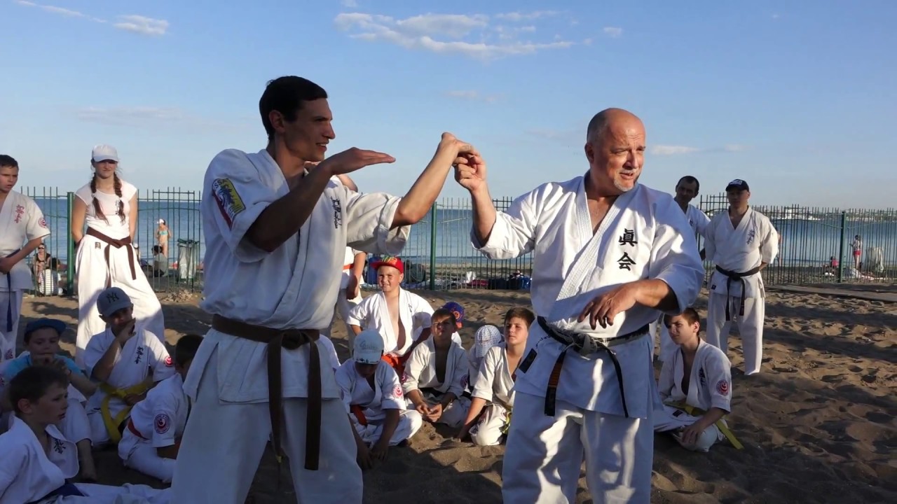 A methodical and practical seminar led by Paolo Bolaffio 9 dan Makotokai karate