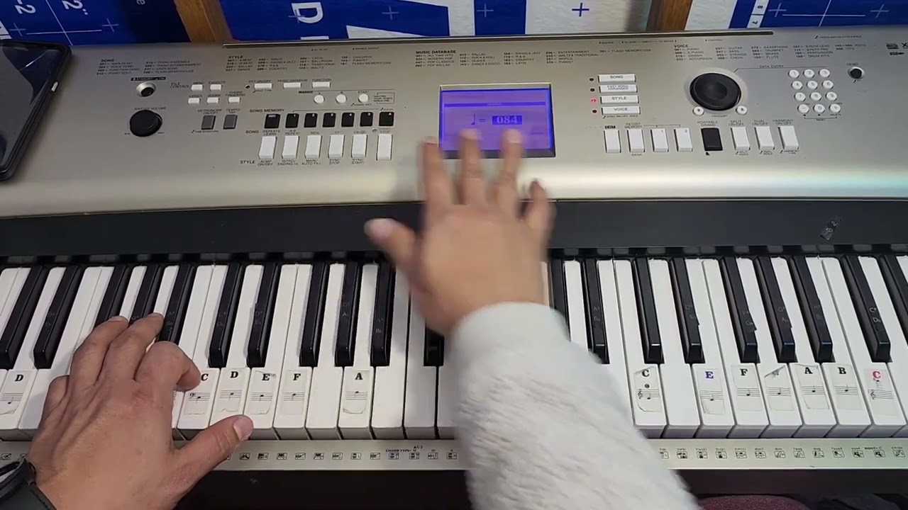 DIOS ENJUGARÁ MIS LAGRIMAS PIANO INTRO.(MELVIN GONZALEZ)