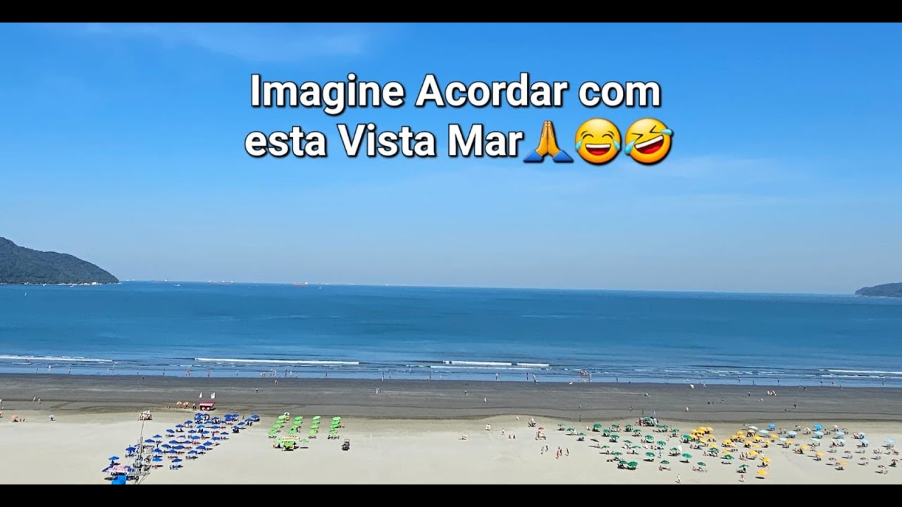 ✅️RARIDADE! Venda Apartamento AMPLO Alto Padrão VISTA MAR TOTAL, Gonzaga em Santos - Vaga Privativa