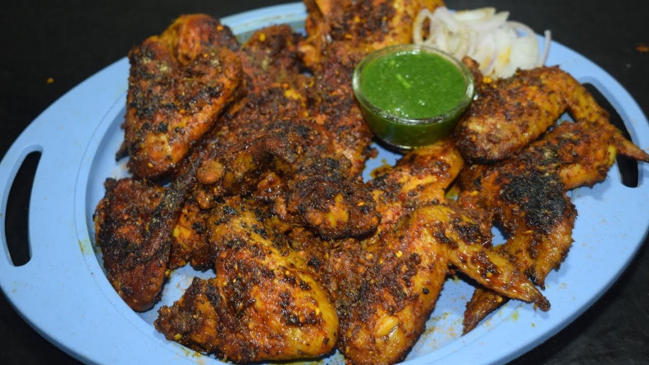 Chicken Wings Kabab without colour & with homemade masala | Chicken Wings kabab Recipe