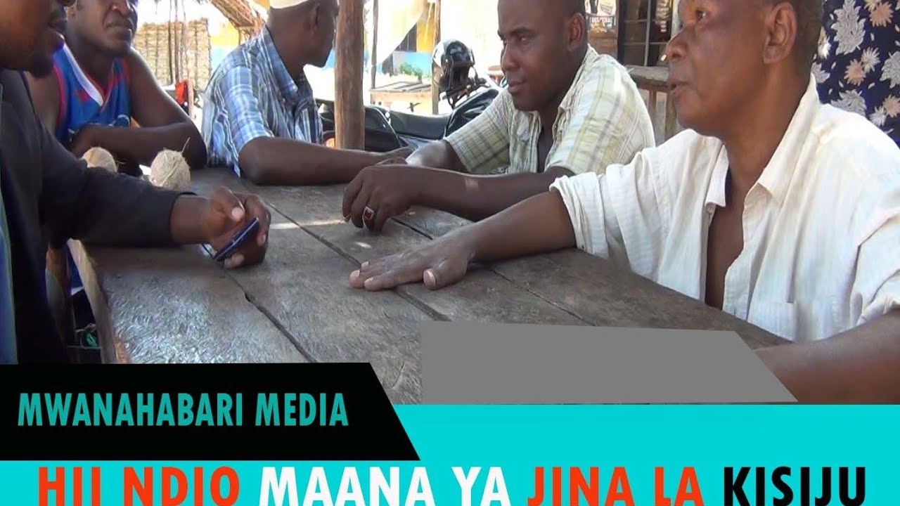Mzee alezea asili ya jina la Kisiju