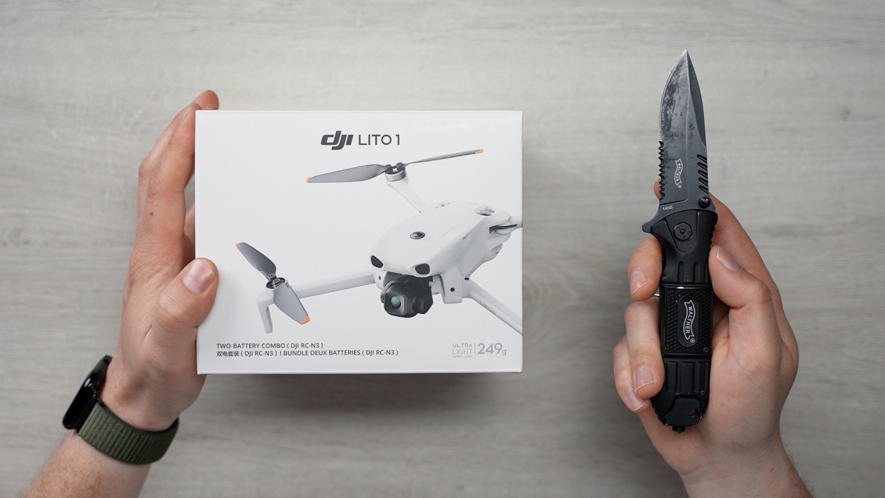 DJI LITO 1 DRONE - First Impressions / No Commentary Unboxing
