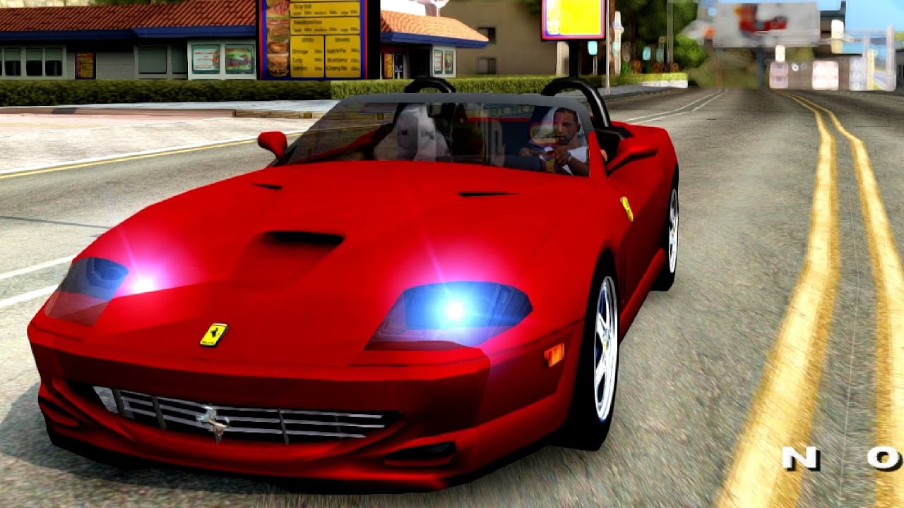 Ferrari 550 Barchetta - GTA San Andreas _REVIEW