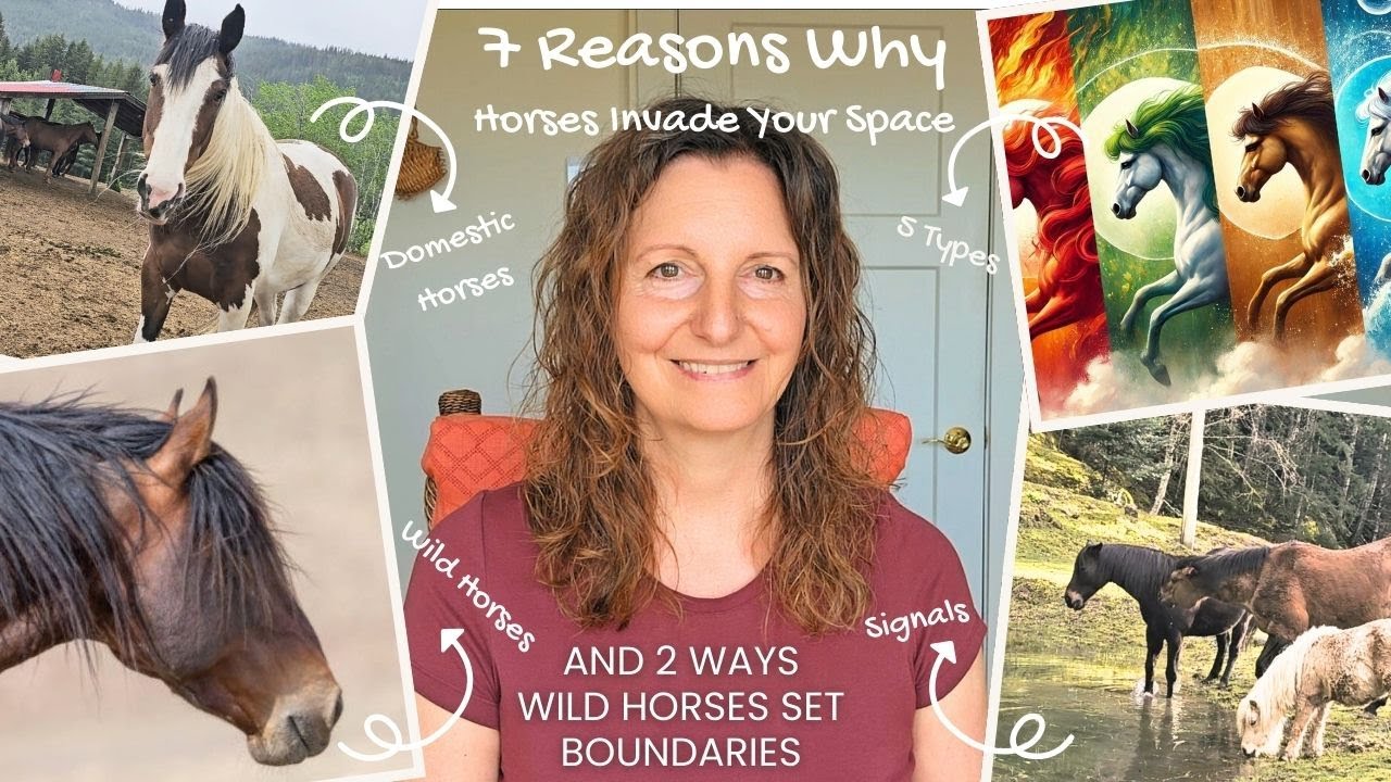 7 Reasons Why Horses Invade Your Space (and 2 Ways Wild Horses Set Boundaries)