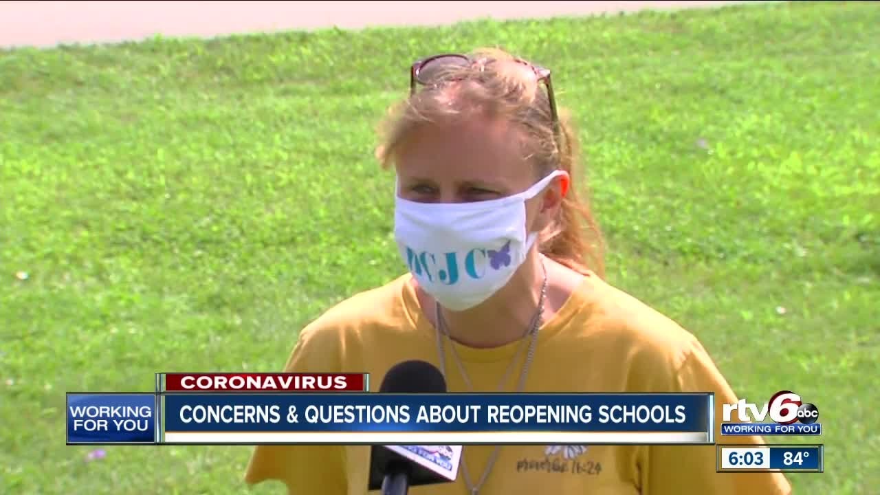 Concerns and questions about reopening schools