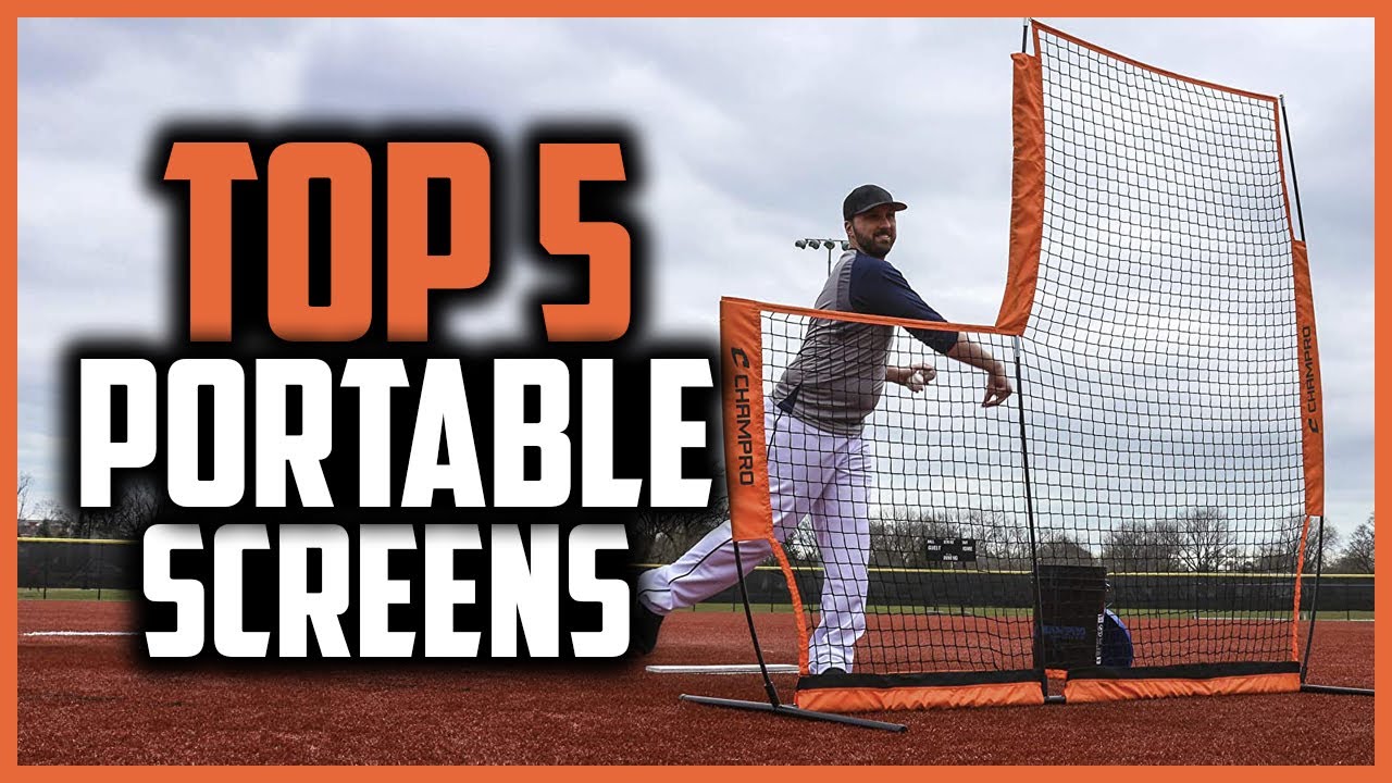 Top 5 Best Portable Screens for Baseball in 2025 Reviews