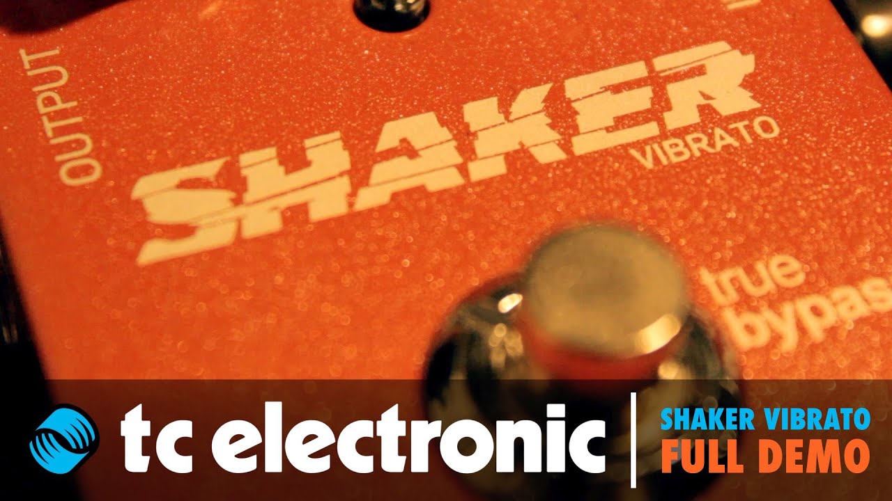 TC Electronic Shaker Vibrato Pedal | FULL DEMO