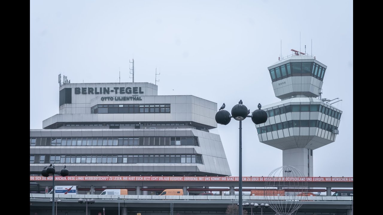 Flughafen Berlin Tegel (TXL) 4K