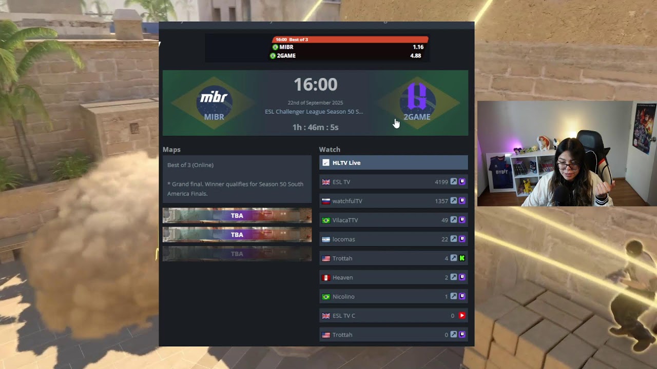 [ESP] | ECL S50 EU CUP 2 | Bc.game vs ESC |