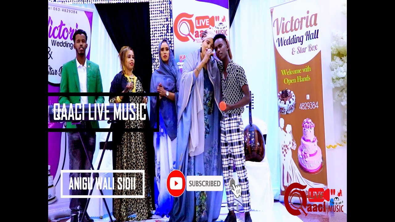 FARXAAN QABOOJIYE FT AAMINA CIISE QAACI LIVE MUSIC ANIGU WALI SIDII BAAN OFFICIAL VIDEOW 2021