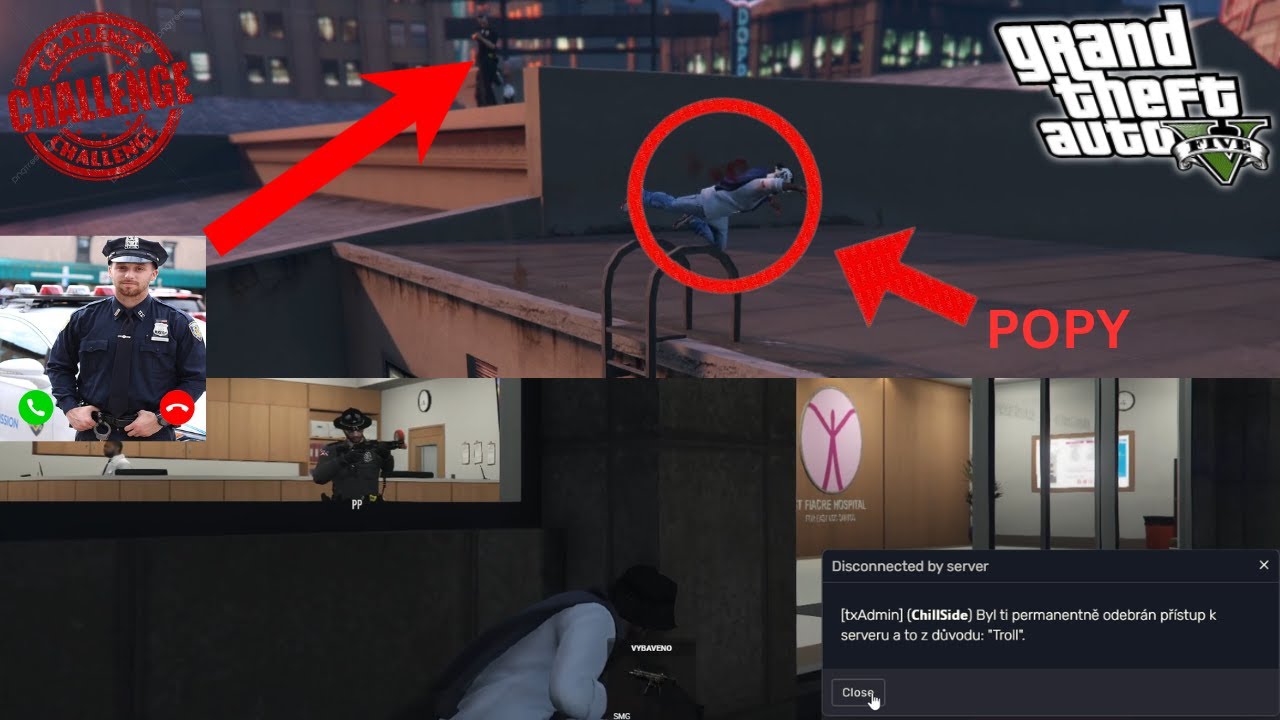 KROPÍM VŠETKO ČO VIDÍM CHALLENGE | GTA RP FIVEM TROLL