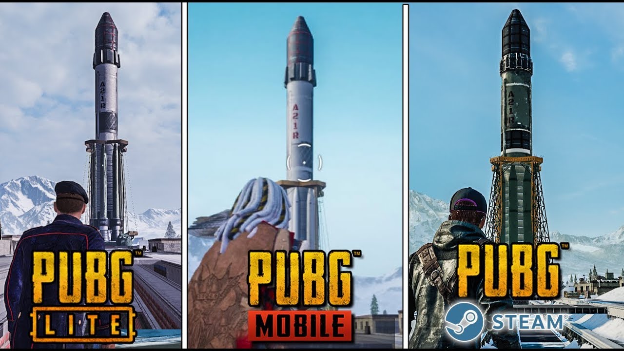 VIKENDI В PUBG LITE VS PUBG MOBILE VS PUBG STEAM. СРАВНЕНИЕ ВИКЕНДИ В ТРЕХ ВЕРСИЯХ PUBG