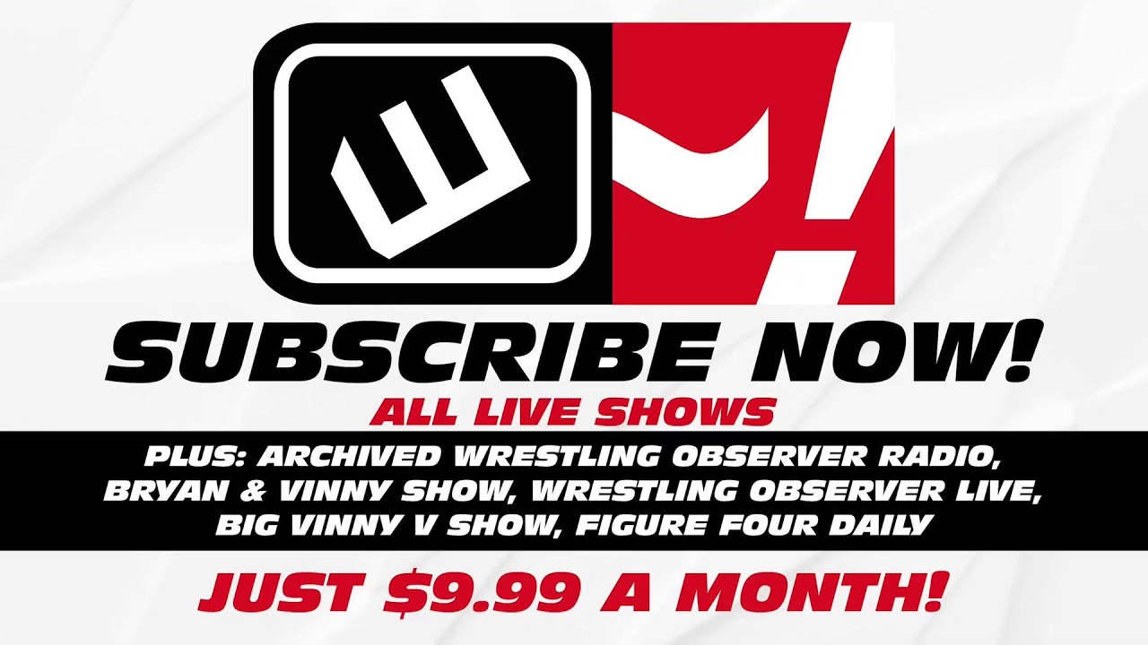 Wrestling Observer *LIVE* |  Bryan Alvarez wrestling news