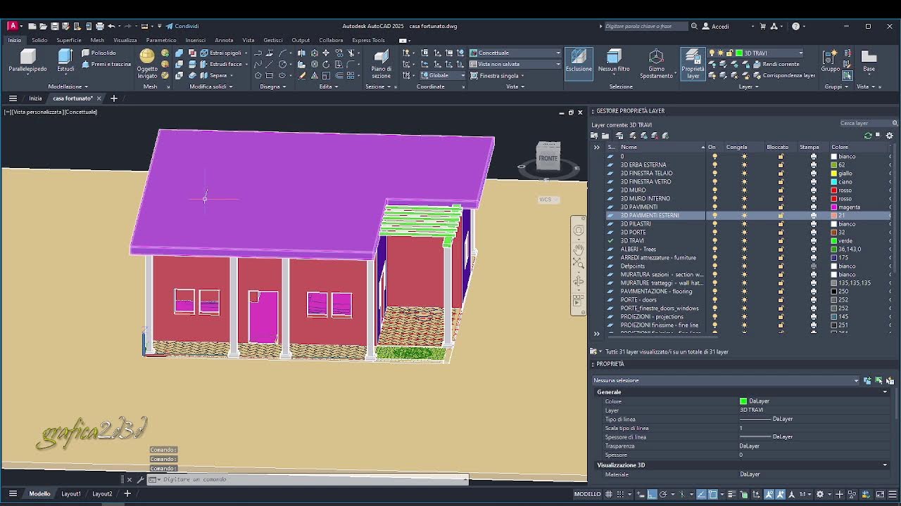 Esercitazione AUTOCAD 3D