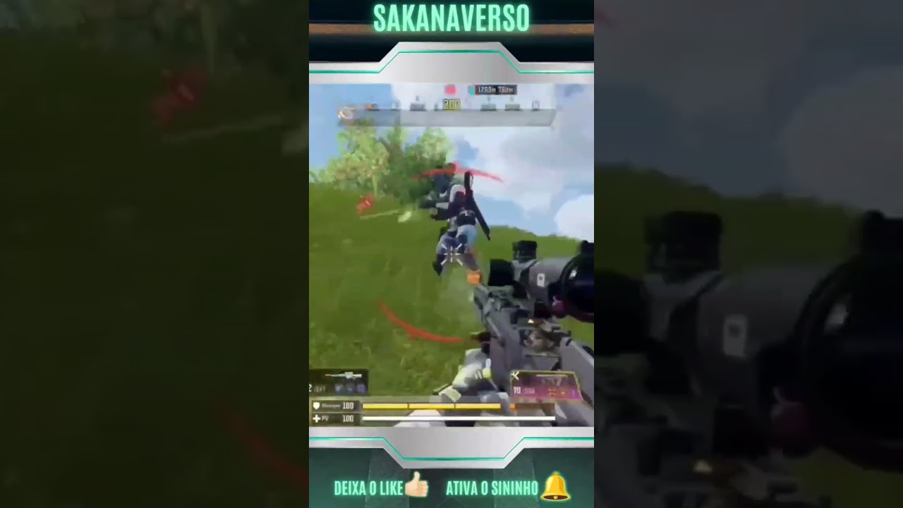Short da 1&deg; gameplay do canal!! #callofdutymobile #warzonemobile #primeirapessoa