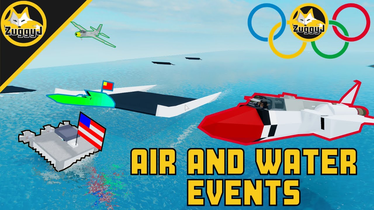 Epic Boat And Plane Stunts, Races and PVP In Roblox Plane Crazy!!! (Plane Crazy Olympics Pt.2)