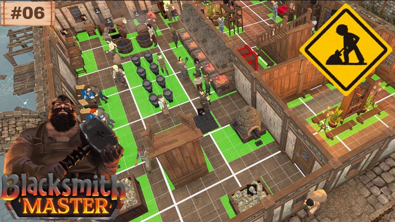 Expanding onto the 2nd floor - Blacksmith Master Part 06 / No Commentary