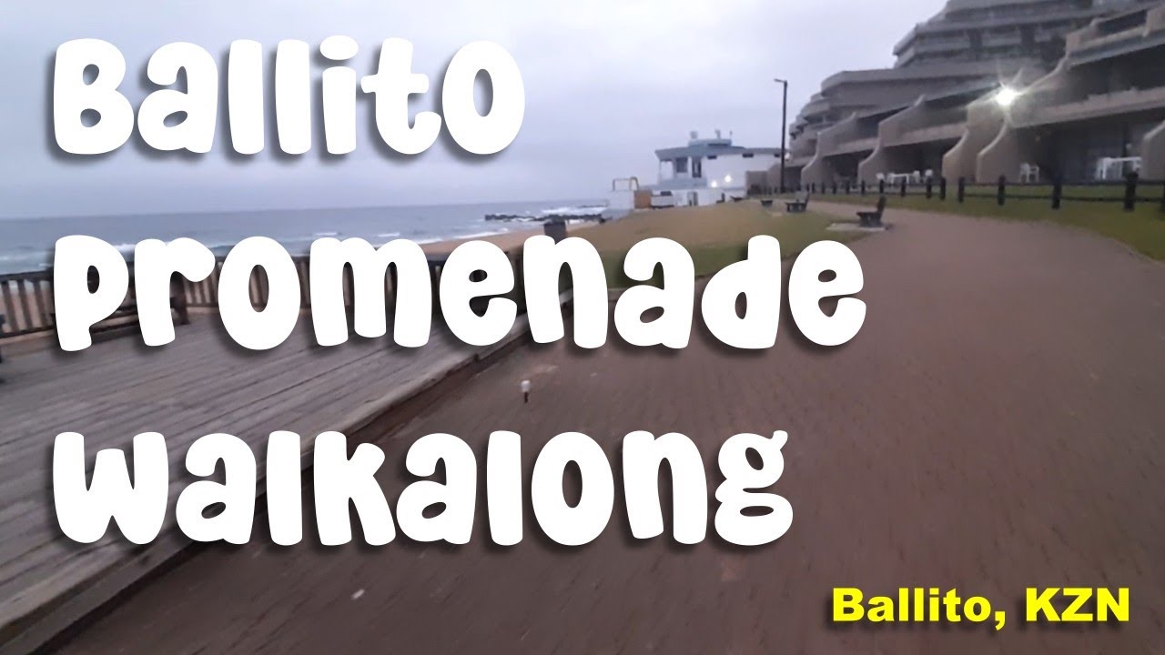 Ballito Promenade walk: Beachcombers to Ballito Ski-boat club (30 min) #asmr