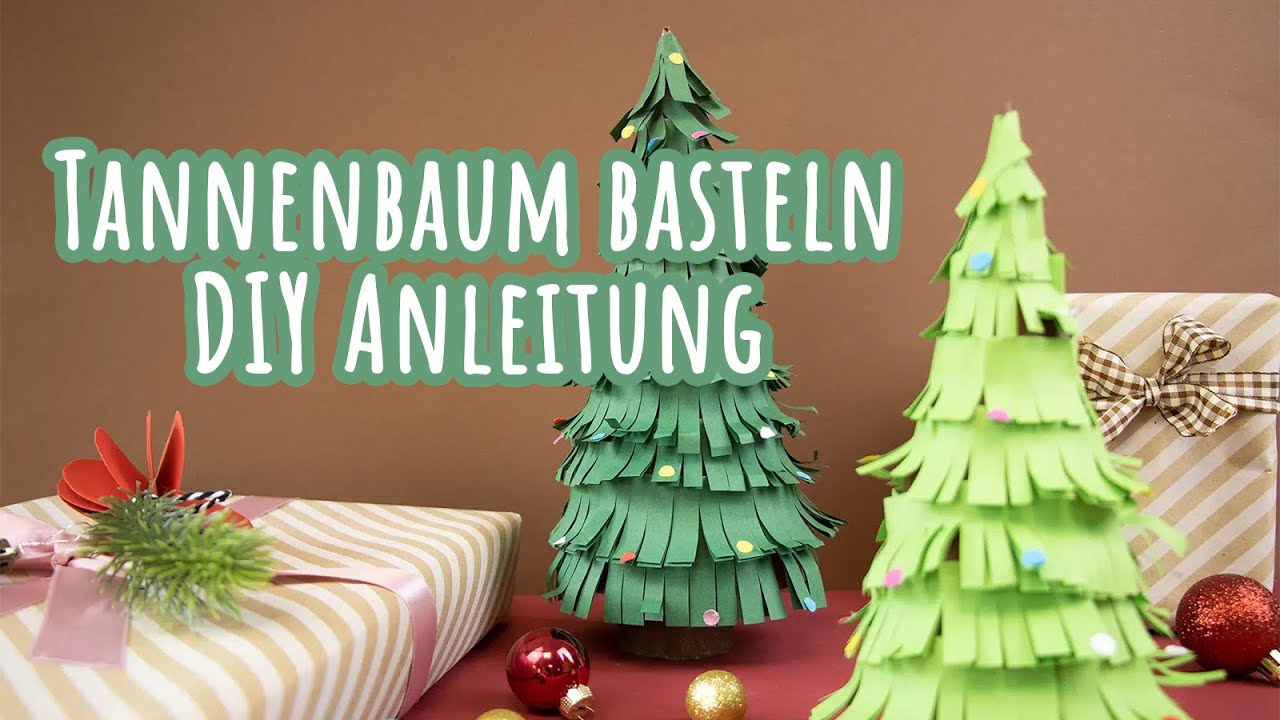 Tannenbaum basteln - DIY Anleitung - Talu.de