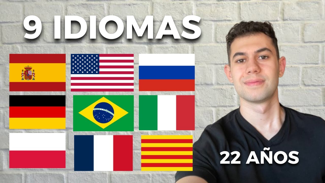 Políglota español de 22 AÑOS habla 9 IDIOMAS [2025]