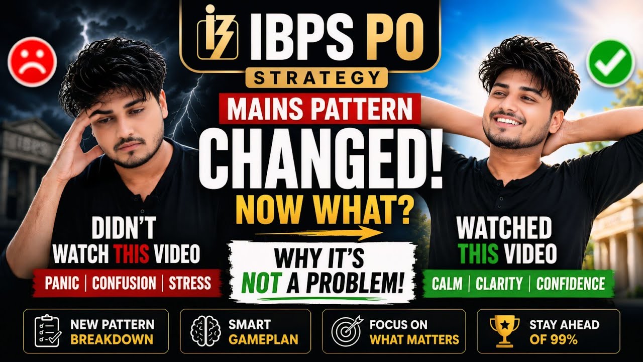 The Only Video You Need to Clear IBPS PO 2026🔥 | Pattern Changed? No Problem✅ | RAJ AGRAWAL| BANKIFY
